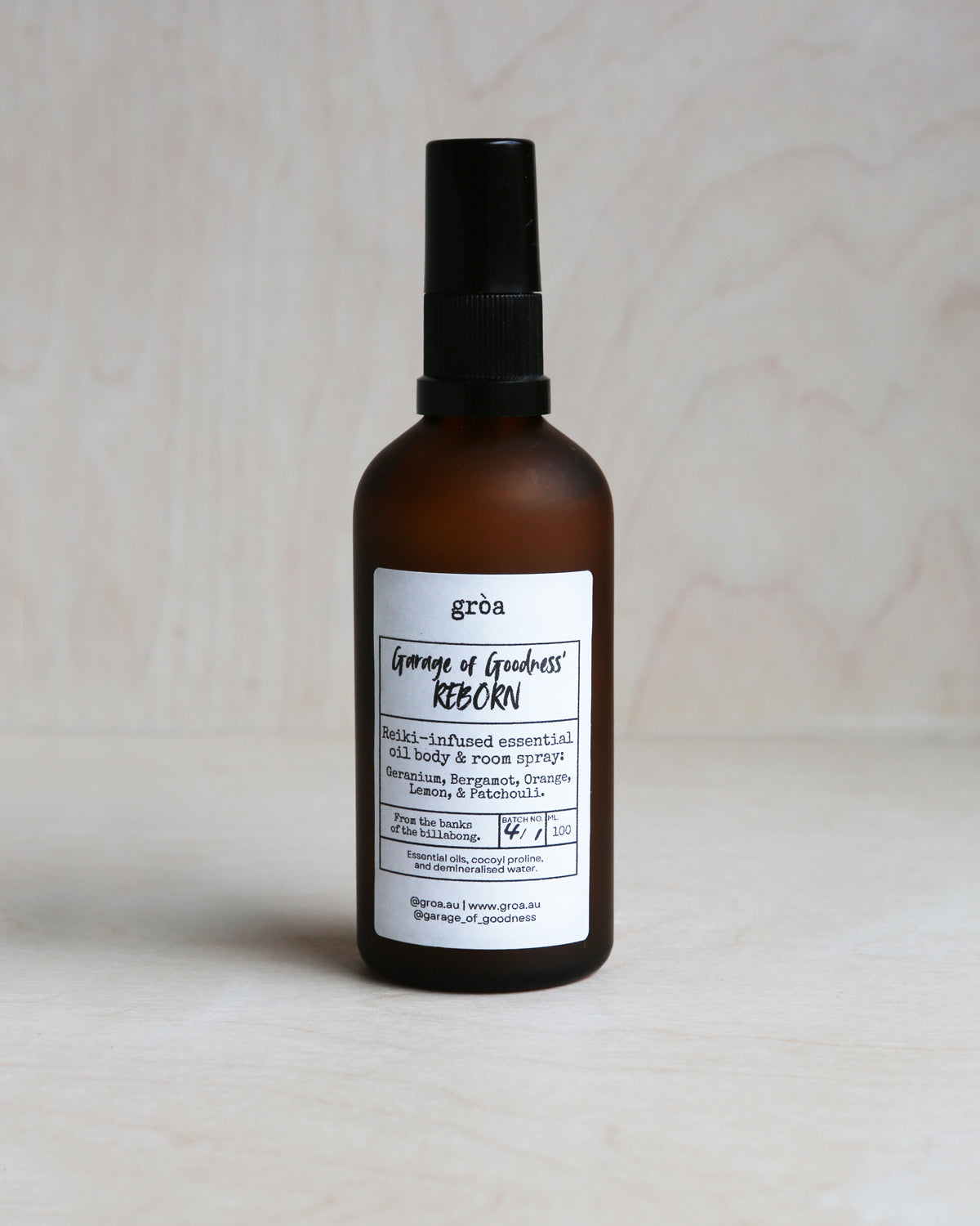 Reiki-infused Essential oil body & room spray